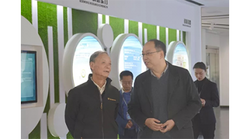 中國環(huán)境保護產業(yè)協(xié)會副會長劉啟風一行蒞臨湖南博世科調研