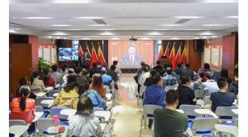 博世科認(rèn)真組織收看十九大開幕會直播盛況