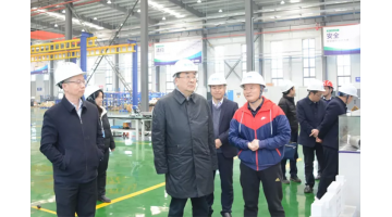 湖南省工信廳副廳長張治平率隊調(diào)研博世科節(jié)能環(huán)保設備